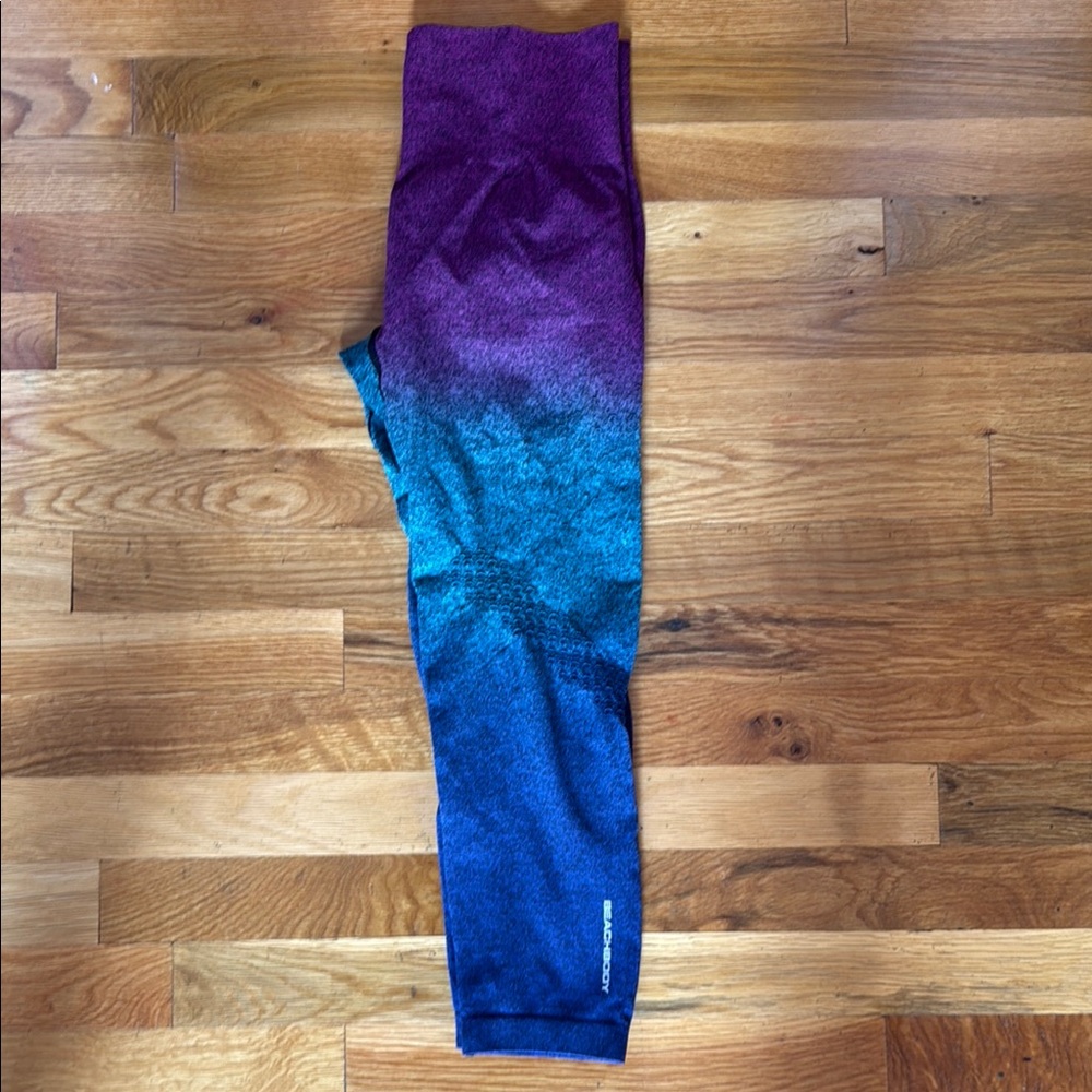 Gradient Purple to Blue Leggings
